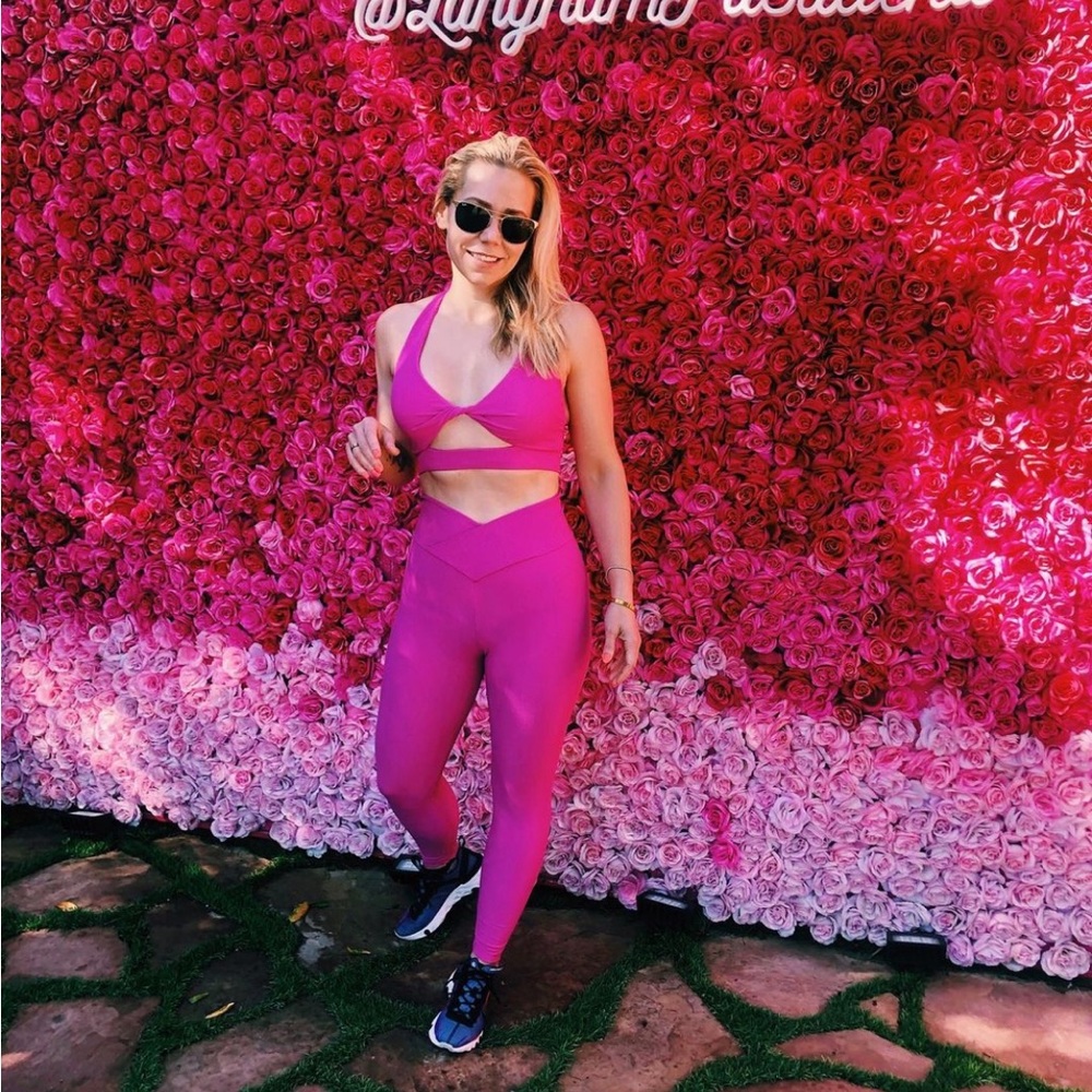 Beach riot leggings and matching top